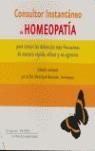 CONSULTOR INSTANTANEO DE HOMEOPATIA | 9788496194243 | BAUMANN, VERONIQUE