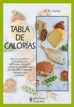 TABLA DE CALORIAS | 9788425512285 | DOROSZ