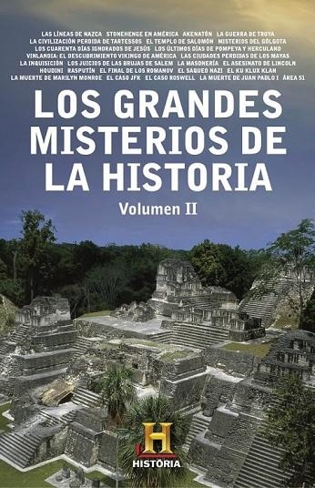 GRANDES MISTERIOS DE LA HISTORIA. VOLUMEN II LOS | 9788401347245 | CANAL HISTORIA