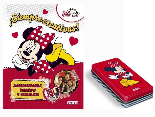 MINNIE & YOU SIEMPRE CREATIVAS | 9788444169965 | WALT DISNEY COMPANY