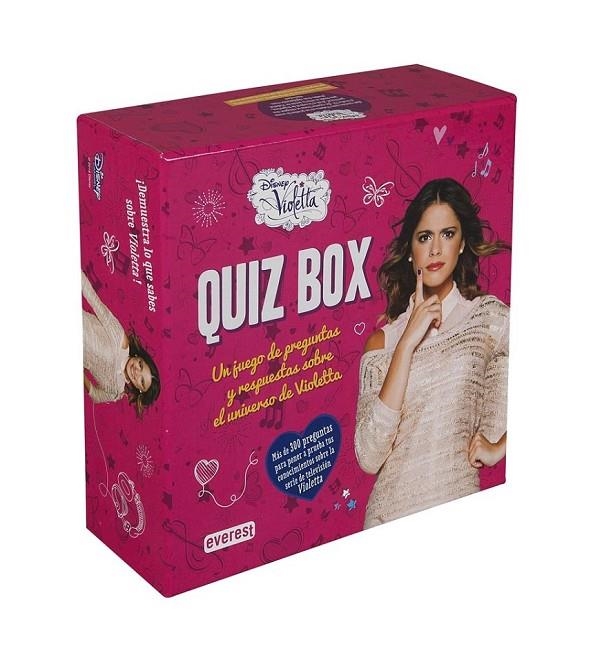 VIOLETTA. QUIZ BOX | 9788444134833 | WALT DISNEY COMPANY/EMMANUELLE POLIMERI