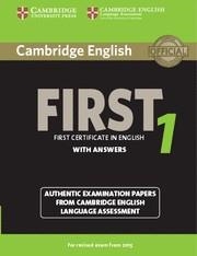 CAMBRIDGE ENGLISH: FIRST (FCE) 1 (2015 EXAM) STUDENT'S BOOK WITH ANSWERS | 9781107695917 | CAMBRIDGE