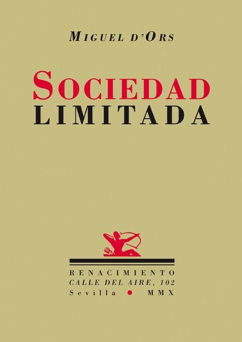 SOCIEDAD LIMITADA | 9788484725169 | ORS LOIS, MIGUEL D'