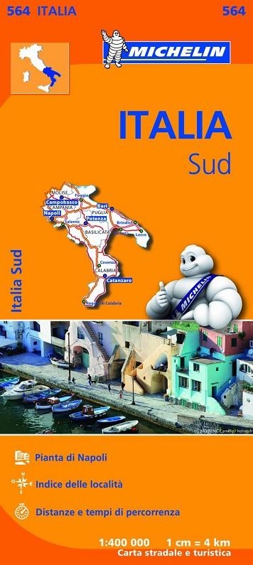 MAPA REGIONAL ITALIA SUD 564 | 9782067184053 | VARIOS AUTORES