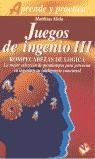 JUEGOS DE INGENIO III | 9788479274146 | MALA, MATTHIAS
