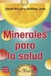 MINERALES PARA LA SALUD | 9788479277918 | STRUNZ, ULRICH