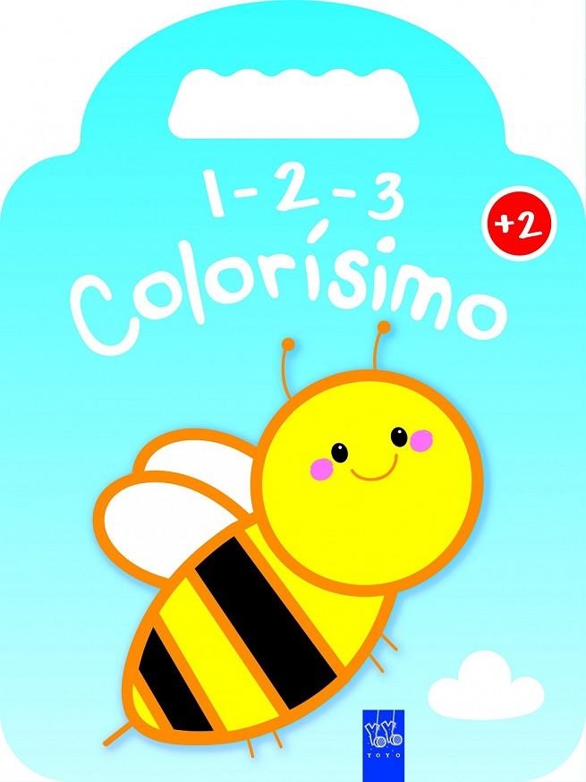 1-2-3 COLORÍSIMO +2 - ABEJA | 9788408134114 | YOYO