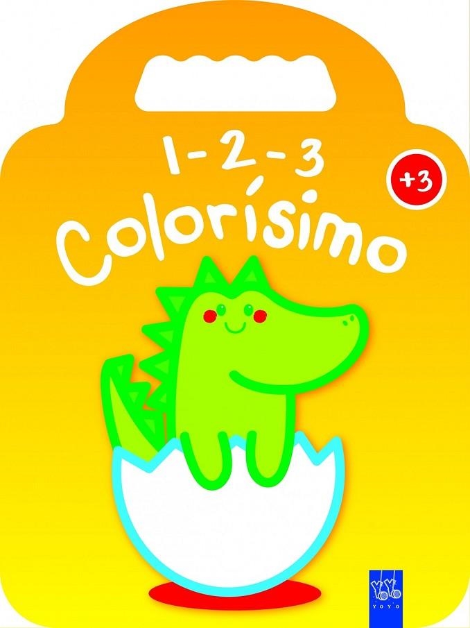 1-2-3 COLORÍSIMO +3 - DINO | 9788408134121 | YOYO