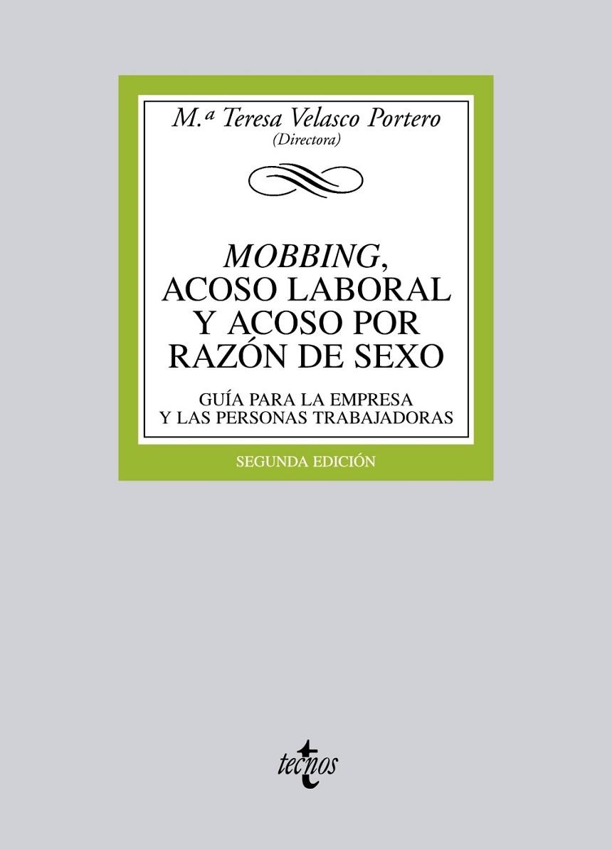 MOBBING ACOSO LABORAL Y ACOSO POR RAZÓN DE SEXO | 9788430953363 | VELASCO PORTERO, TERESA/RODRÍGUEZ SANZ DE GALDEANO