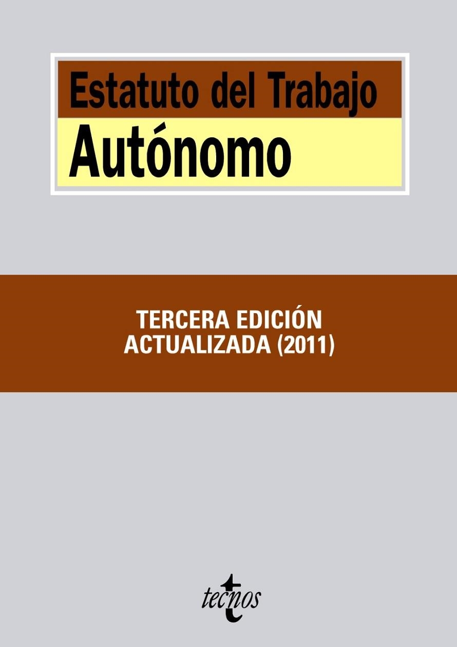 ESTATUTO DEL TRABAJO AUTONOMO (2011) | 9788430953639