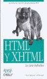 HTML Y XHTML LA GUIA DEFINITIVA | 9788441511095 | MUSCIANO/KENNEDY