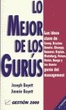 LO MEJOR DE LOS GURUS | 9788480885409 | BOYETT, JOSEPH Y JIMMIE