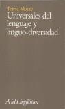 UNIVERSALES DEL LENGUAJE Y LINGUO-DIVERSIDAD | 9788434482418 | MOURE, TERESA