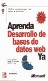 APRENDA DESARROLLO DE BASES DE DATOS WEB YA | 9788448129033 | BUYENS, JIM