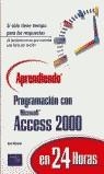 APRENDIENDO PROGRAMACION CON MICROSOFT ACCESS 2000 | 9789684444935 | KIMMEL, PAUL