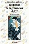 POETAS DE LA GENERACION DEL 27, LOS | 9788420743417 | GARCIA POSADA, MIGUEL