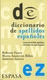 DICCIONARIO DE APELLIDOS ESPAÑOLES | 9788423922895 | DDAA