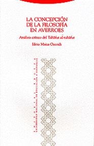 CONCEPCION DE LA FILOSOFIA EN AVERROES LA | 9788481644265 | MAIZA, IDOIA