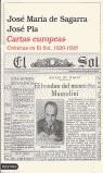 CARTAS EUROPEAS CRONICAS EN EL SOL 1920-1928 | 9788423333059 | SAGARRA, JOSEP MARIA - PLA, JOSEP