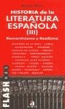 HISTORIA DE LA LITERATURA ESPAÑOLA III | 9788448305109 | NIETO, RAMON