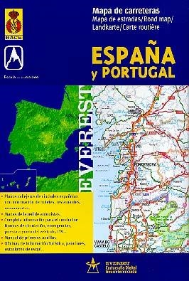 ESPAÑA Y PORTUGAL MAPA DE CARRETERAS | 9788424101404 | CARTOGRAFÍA EVEREST