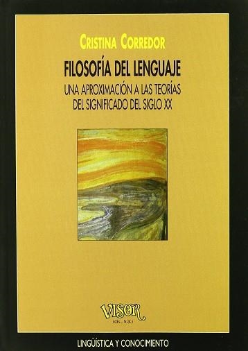 FILOSOFIA DEL LENGUAJE | 9788477748786 | CORREDOR, CRISTINA